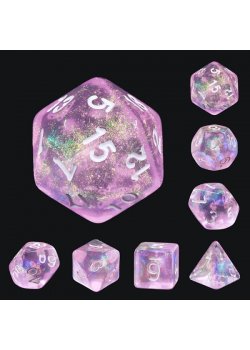 DICE 7-set: Pink Elephant